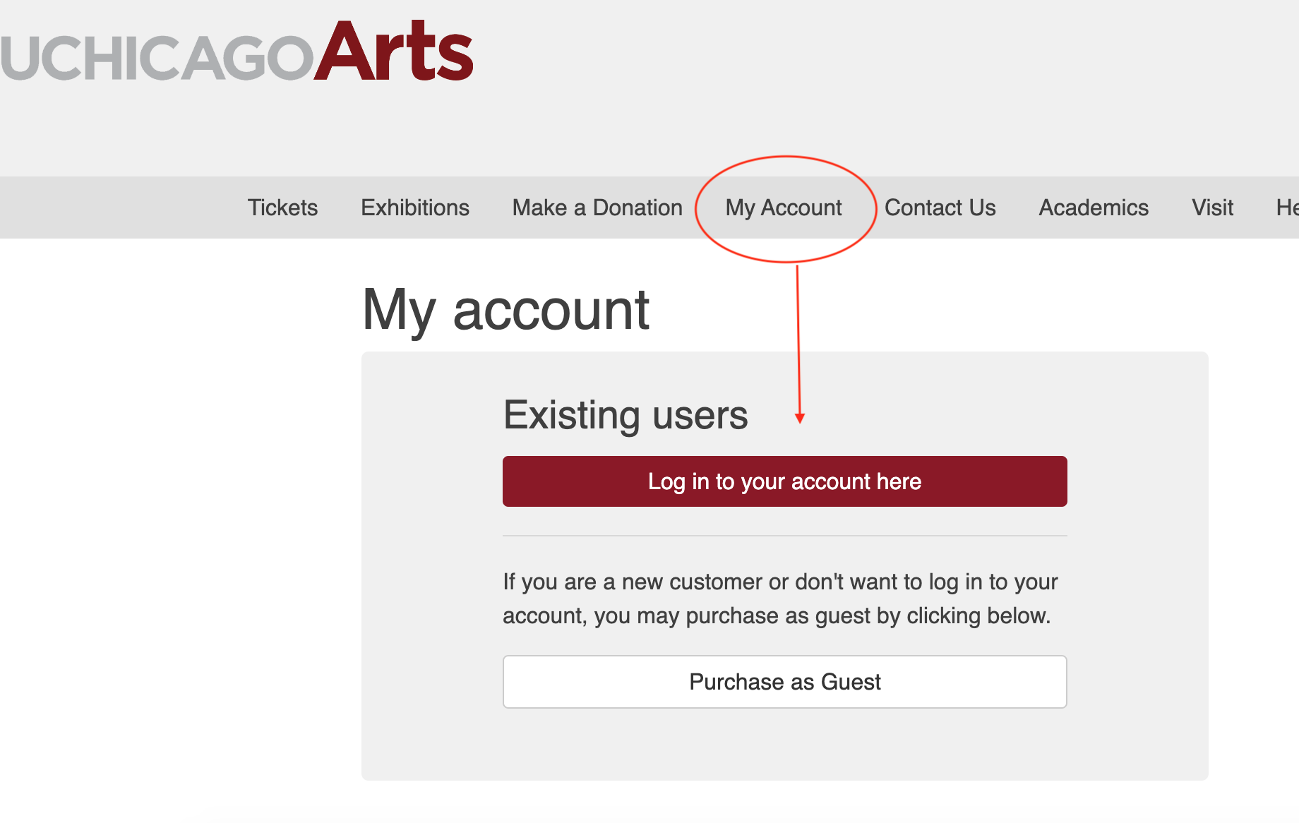 Login Page