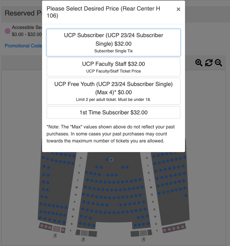 Select Seats