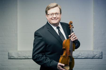 Martin with his violin