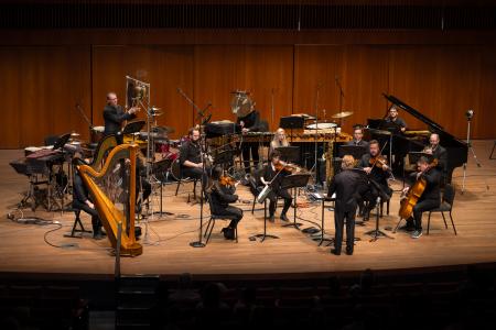 Members of the Grossman Ensemble performance photo