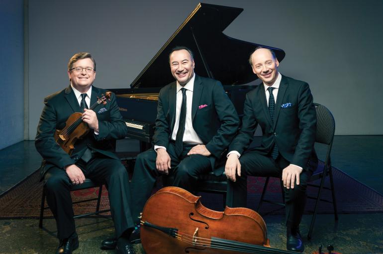 Montrose Trio with instruments