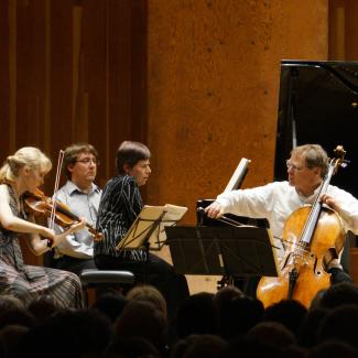 Musicians from Marlboro live in concert performing Brahms Piano Trio