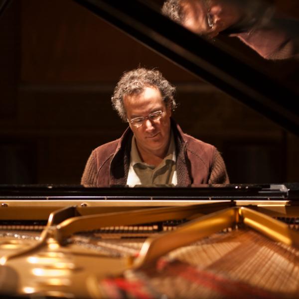 Uri Caine at the piano