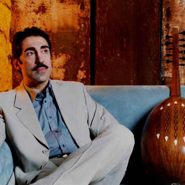 Simon Shaheen with oud