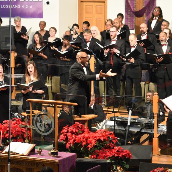 Chicago Community Chorus at performance