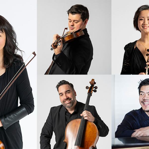 Collage of CSO Chamber Musicians