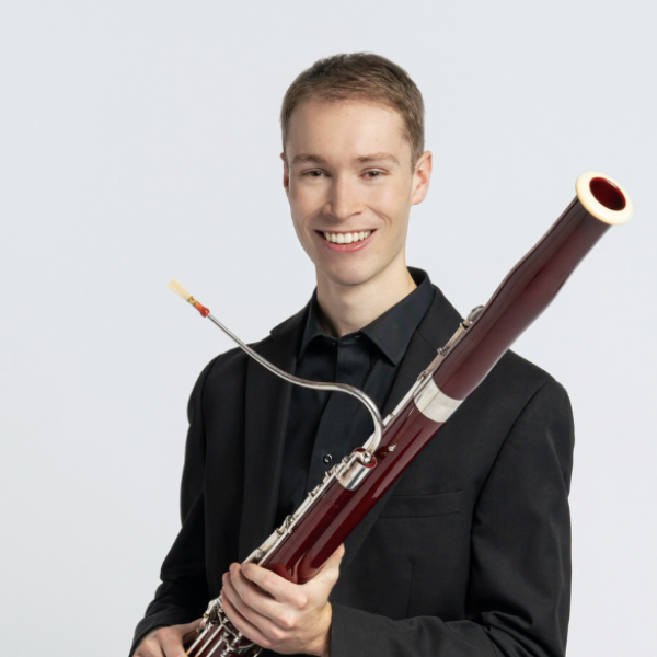 Keith Buncke, bassoon headshot