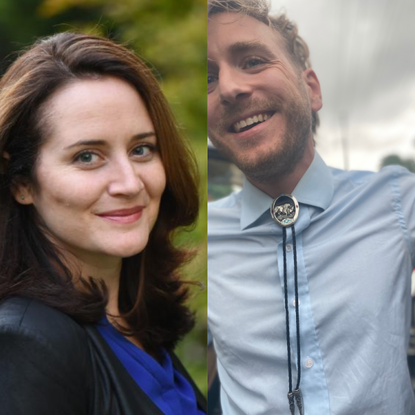 Sarah Curran and Gregory Brown